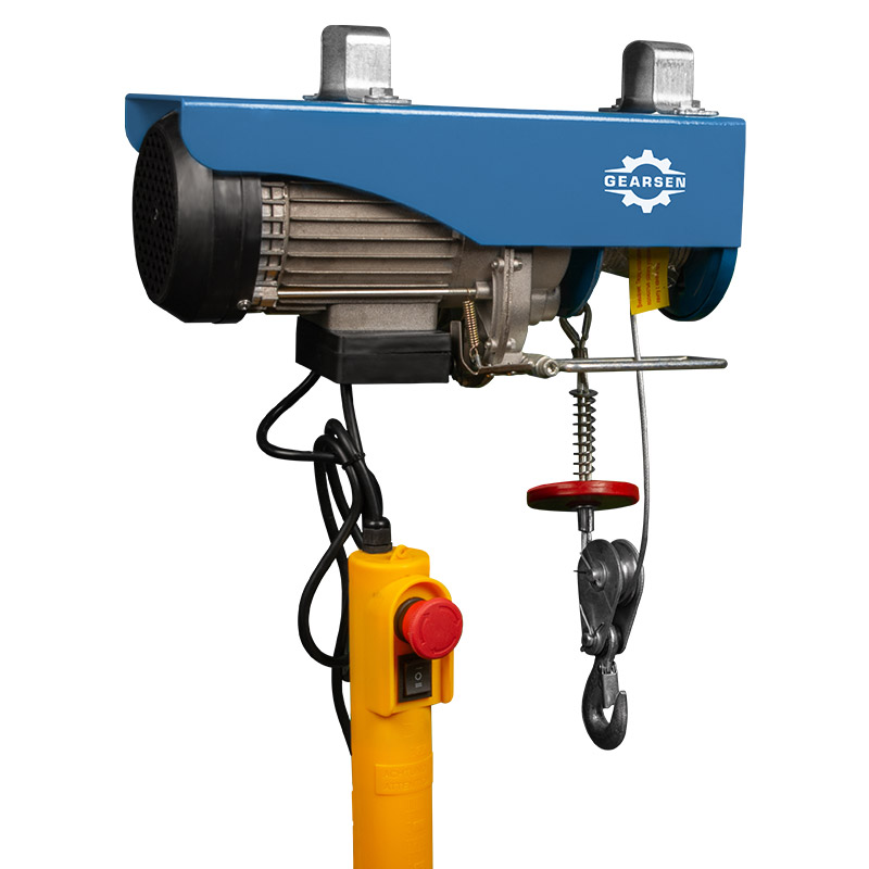 Таль электрическая мини стационарная GEARSEN PA 220В, 600/1200кг, 20/10м - 3